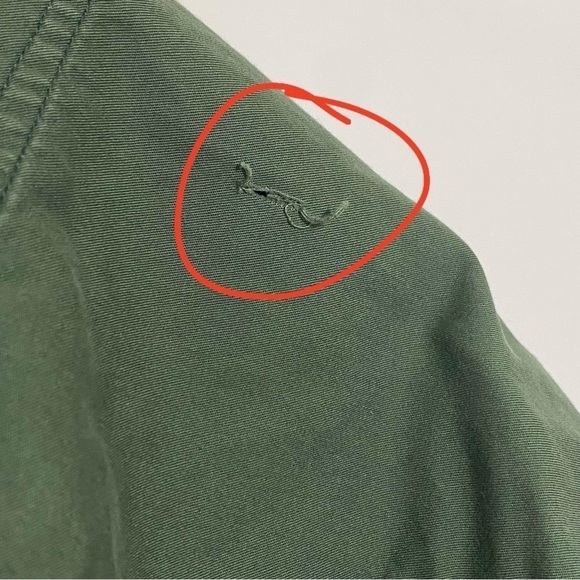 🎈DIESEL vintage army  green button down long sleeves shirt. - Picture 4 of 5